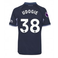 Tottenham Hotspur Destiny Udogie #38 Udebanetrøje 2023-24 Kortærmet